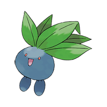 Oddish Pokémon, National Pokédex #0043