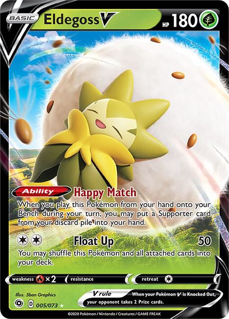 Eldegoss V 005/073 | Champion's Path | Pokémon TCG