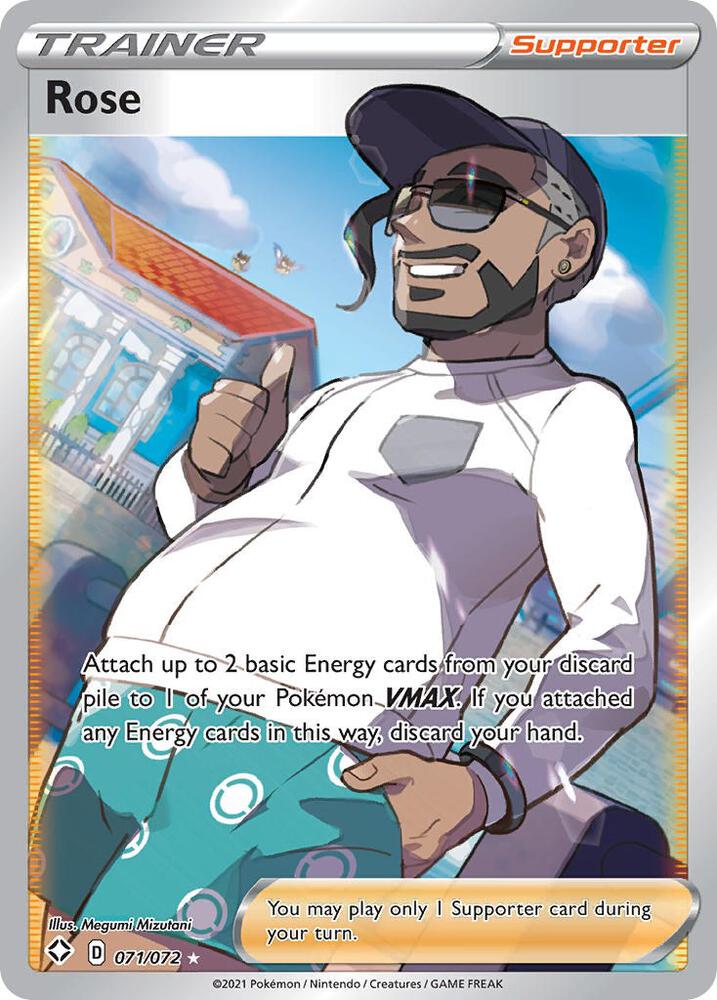 Rose 071/072 - Pokemon TCG Shining Fates card