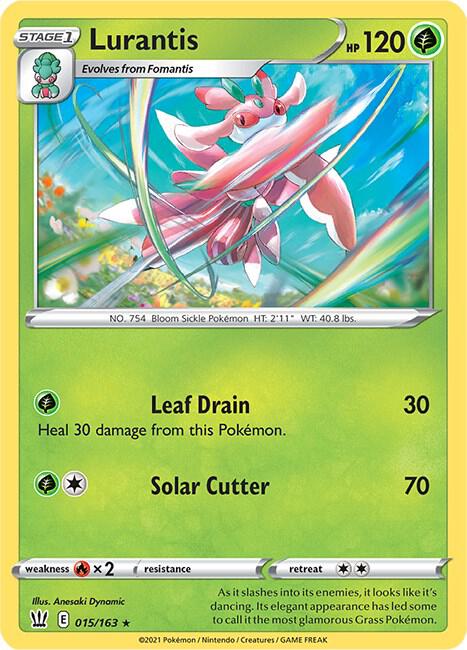 Lurantis 015/163 - Pokemon TCG Battle Styles card