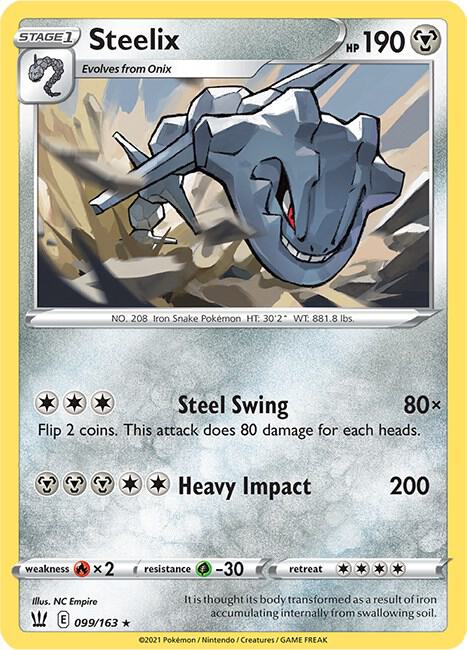 Steelix 099/163 - Pokemon TCG Battle Styles card