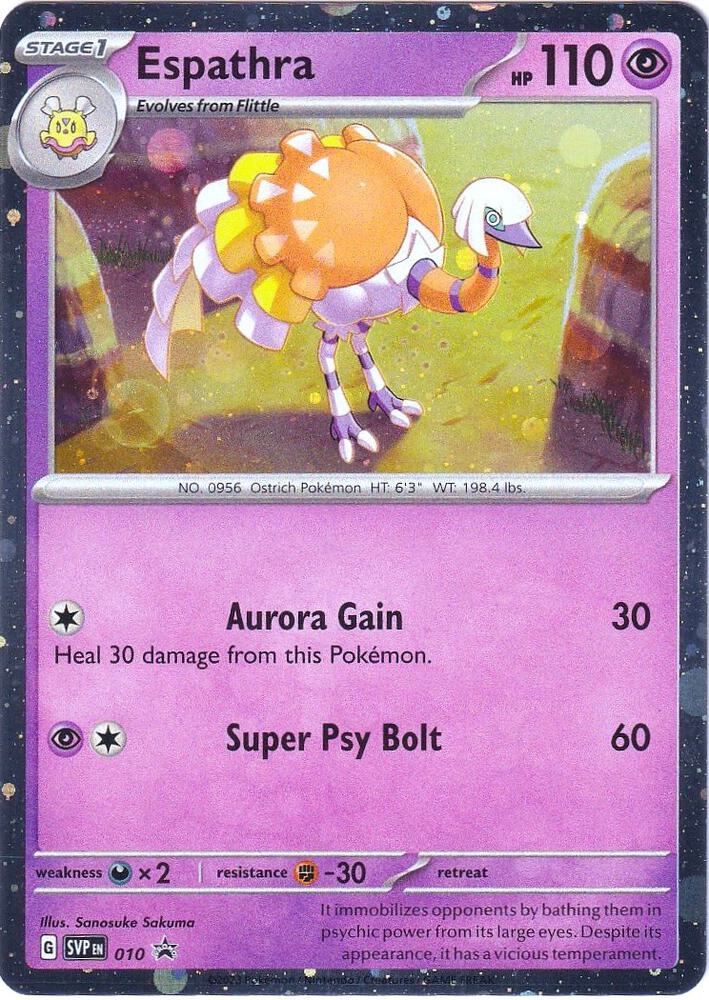 Espathra 010 - Pokemon TCG Scarlet & Violet Promos card