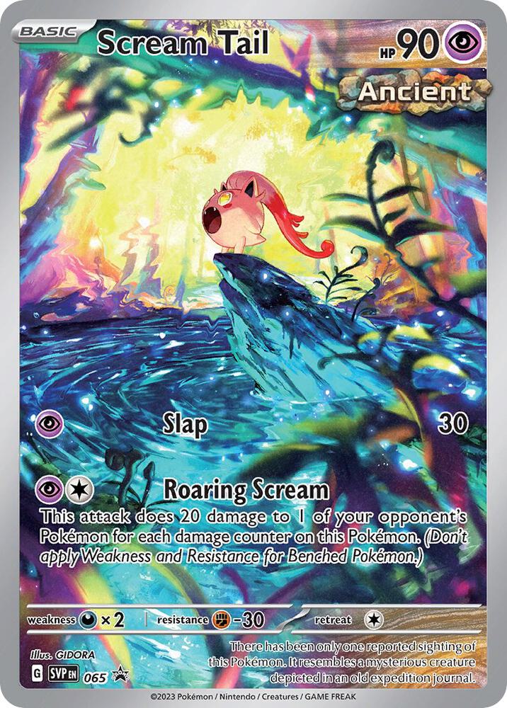 Scream Tail 065 - Pokemon TCG Scarlet & Violet Promos card