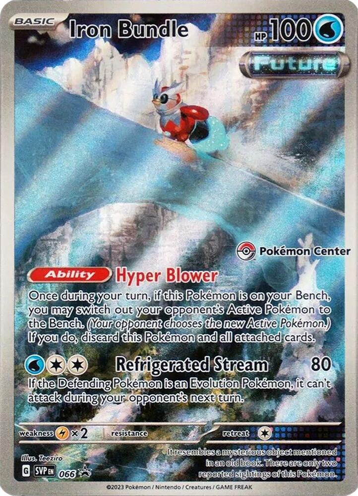 Iron Bundle (Pokemon Center Exclusive) 066 - Pokemon TCG Scarlet & Violet Promos card