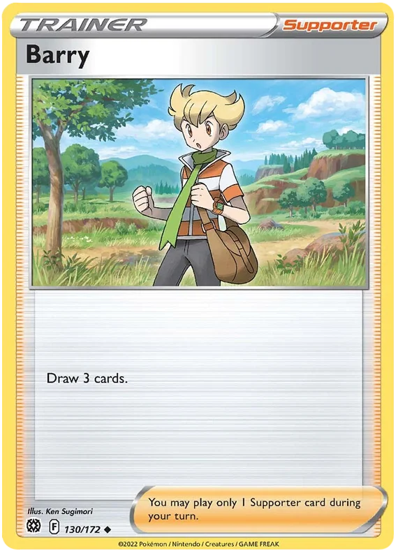 Barry Brilliant Stars Pokemon Card Singles 130/172