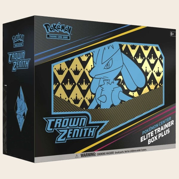 Pokemon Center Elite Trainer Box Featuring Lucario (SWSH12.5)