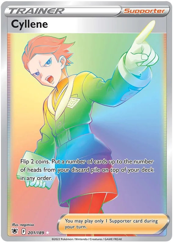 Cyllene Astral Radiance Pokemon Card Singles 201/189