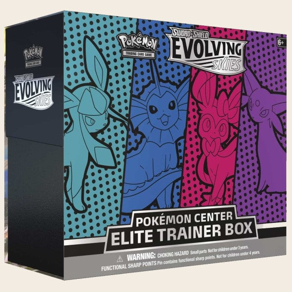 Pokemon Center Evolving Skies GVSE Elite Trainer Box (SWSH7)