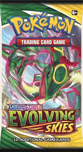 Pokemon Evolving Skies Booster Pack Rayquaza