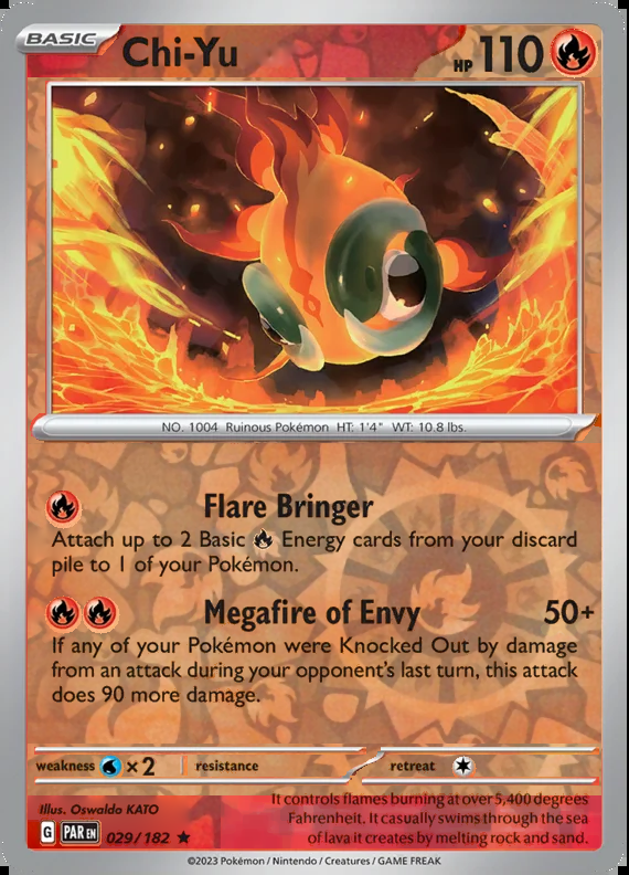 Chi-Yu 029/182, Paradox Rift, Reverse Holo, representative matte composite
