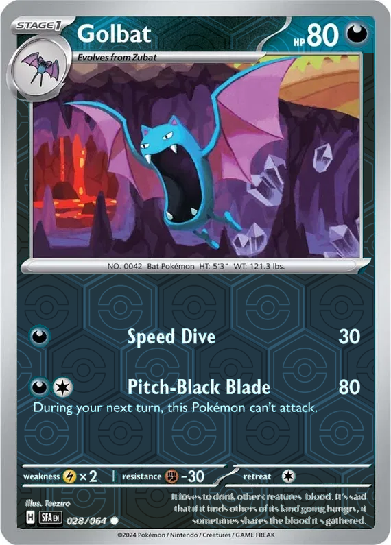 Golbat SFA EN 028/064 Reverse Holo