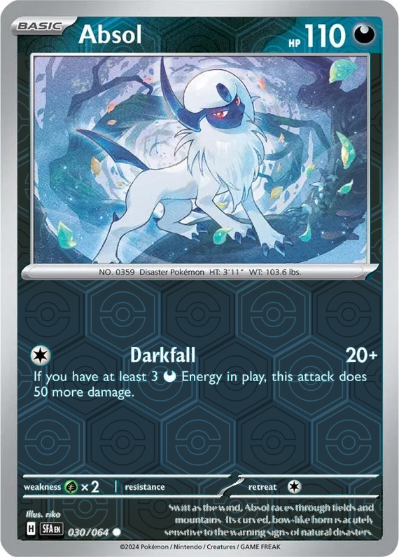 Absol SFA EN 030/064 Reverse Holo