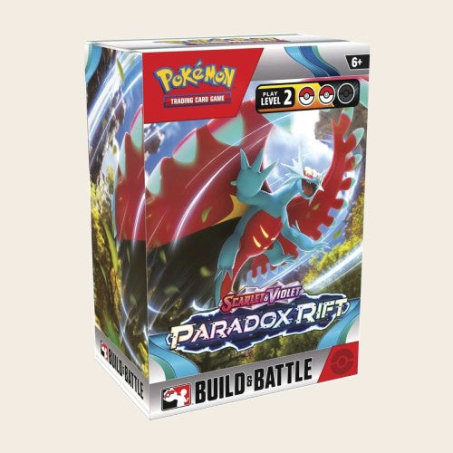 Pokémon TCG Scarlet & Violet Paradox Rift Build & Battle Box sealed product