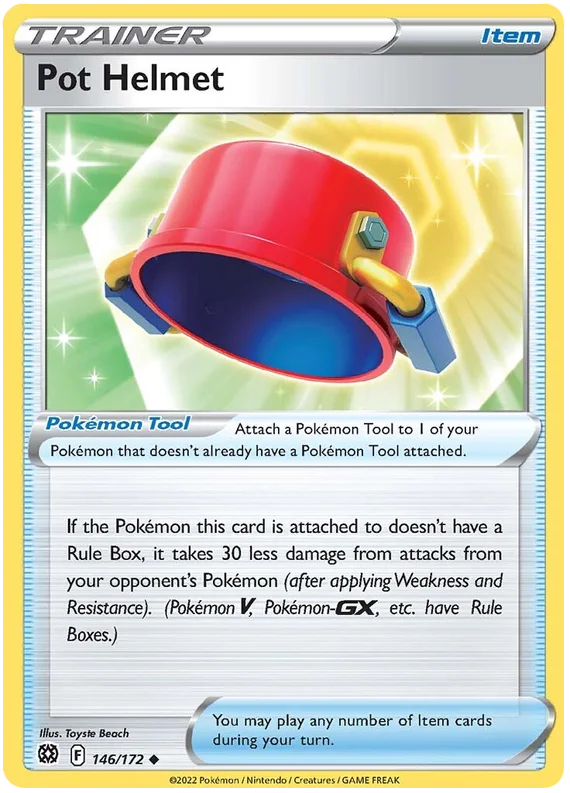 Pot Helmet Brilliant Stars Pokemon Card Singles 146/172