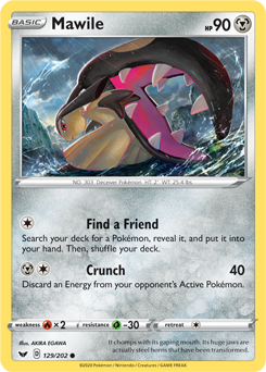 Mawile - Sword & Shield 129/202 Pokémon card