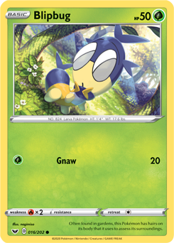 Blipbug - Sword & Shield 016/202 Pokémon card
