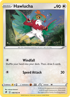 Hawlucha - Rebel Clash 148/192 Pokémon card