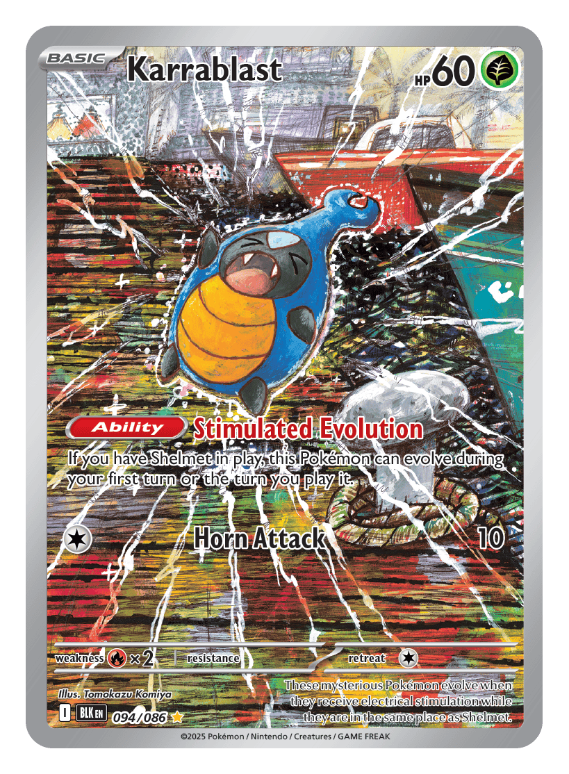 Karrablast 094/086 - Pokémon TCG Black Bolt card