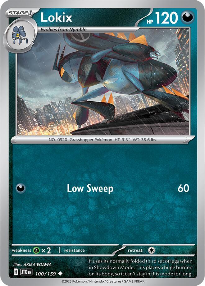 Lokix 100/159 - Pokemon TCG Journey Together card