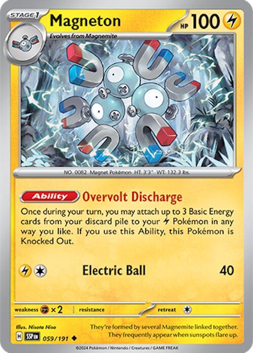 Magneton 059/191 - Pokemon TCG Surging Sparks card