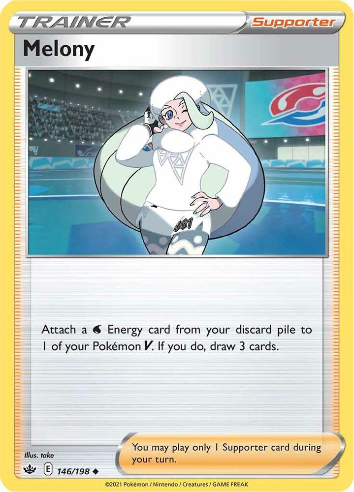 Melony 146 - Pokemon TCG Chilling Reign card