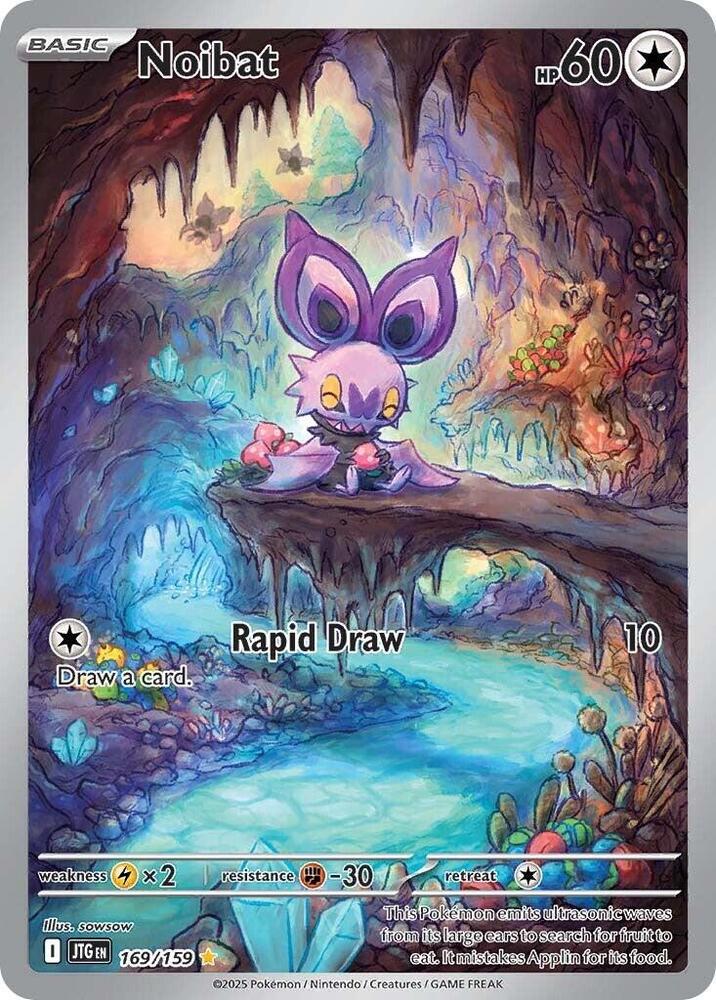 Noibat 169/159 - Pokemon TCG Journey Together card
