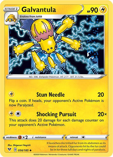 Galvantula 056/185 - Pokemon TCG Vivid Voltage card