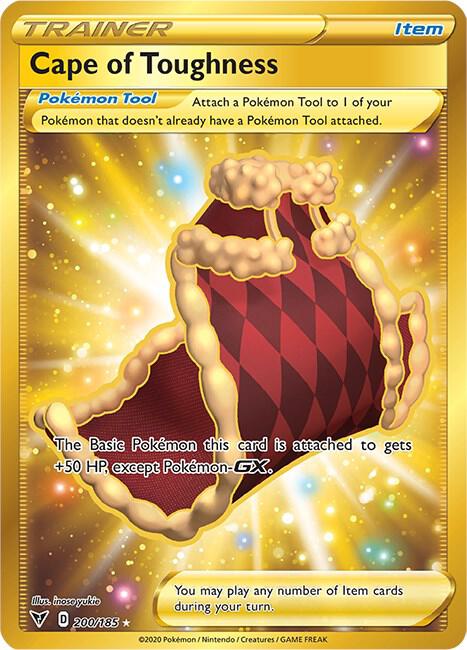 Cape of Toughness 200/185 - Pokemon TCG Vivid Voltage card