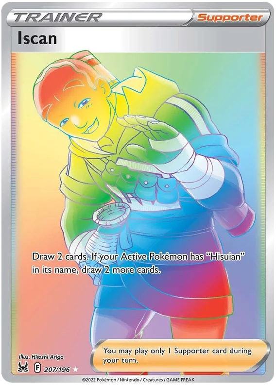 Iscan (Secret) Lost Origin Pokemon Single Card 207/196