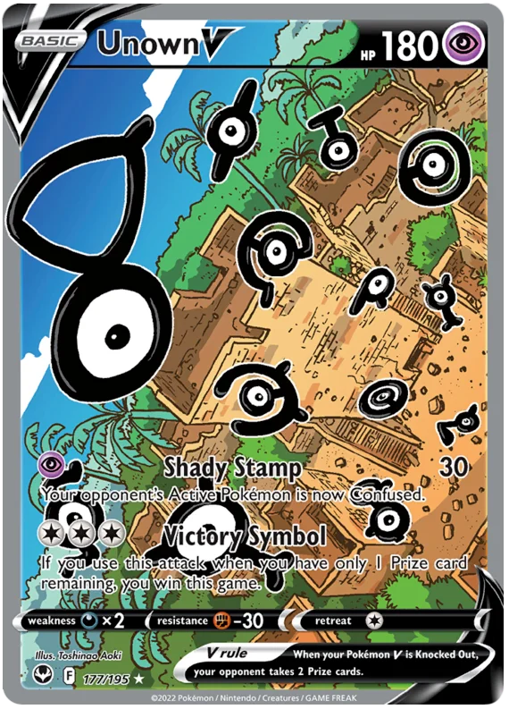 Unown V (Alt Art)