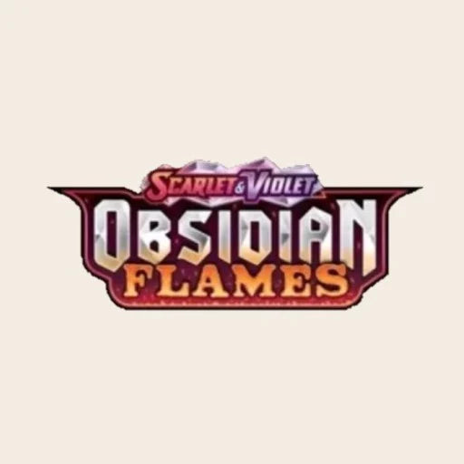 Pokémon TCG Obsidian Flames expansion logo