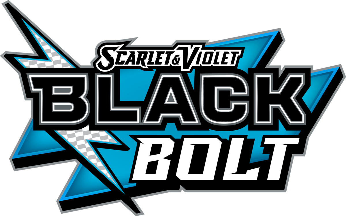 Pokémon TCG Scarlet & Violet Black Bolt expansion logo