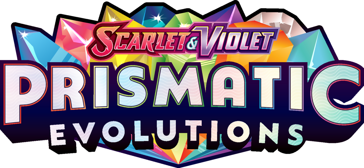 Pokémon TCG Scarlet & Violet Prismatic Evolutions expansion logo