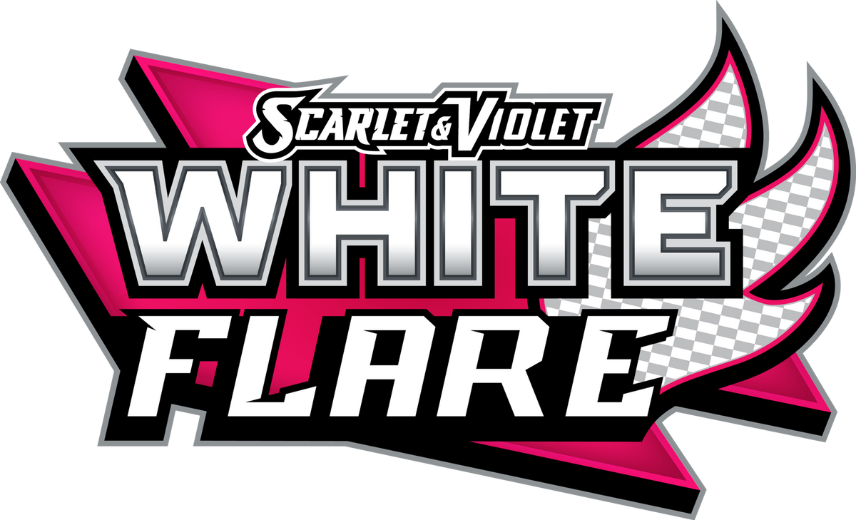 Pokémon TCG Scarlet & Violet White Flare expansion logo