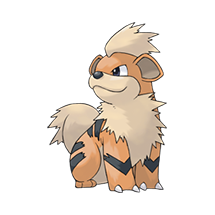 Growlithe Pokémon, National Pokédex #0058