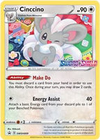 Cinccino (Prerelease) SWSH009, Sword & Shield Promos, Holo, English Pokémon TCG card