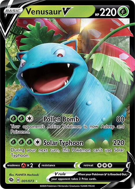 Venusaur V 001/073 | Champion's Path | Pokémon TCG