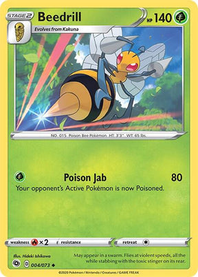 Beedrill 004/073 | Champion's Path | Pokémon TCG