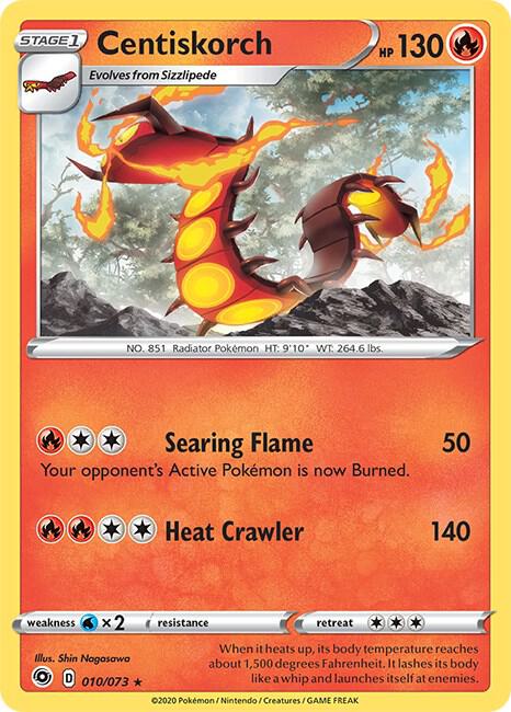 Centiskorch 010/073 | Champion's Path | Pokémon TCG