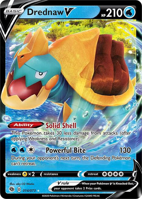 Drednaw V 014/073 | Champion's Path | Pokémon TCG