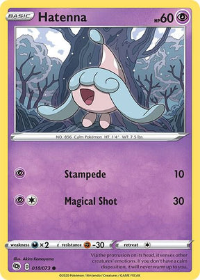 Hatenna 018/073 | Champion's Path | Pokémon TCG