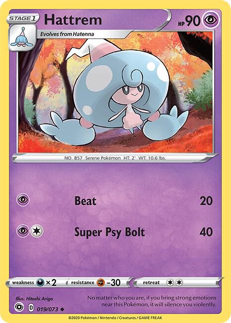 Hattrem 019/073 | Champion's Path | Pokémon TCG