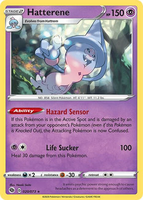 Hatterene 020/073 | Champion's Path | Pokémon TCG