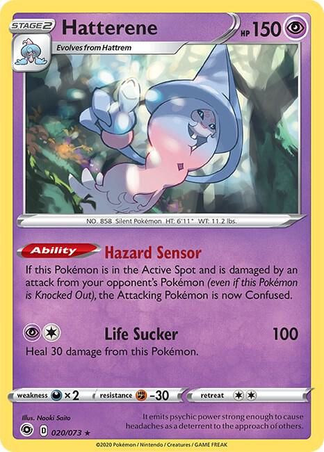 Hatterene 020/073 | Champion's Path | Pokémon TCG