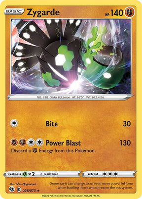 Zygarde 028/073 | Champion's Path | Pokémon TCG
