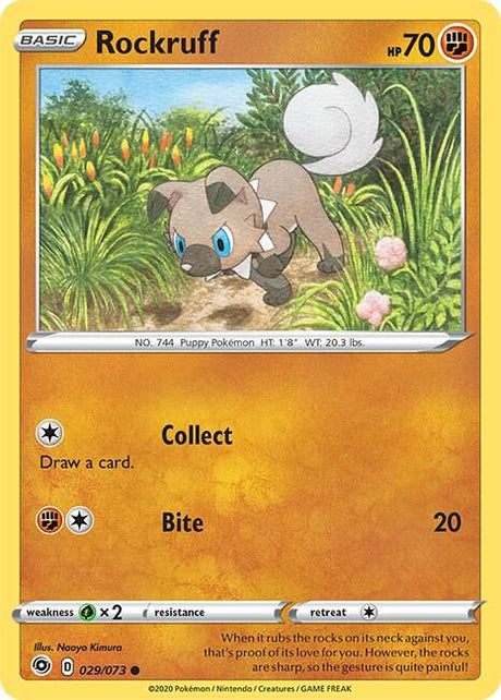Rockruff 029/073 | Champion's Path | Pokémon TCG