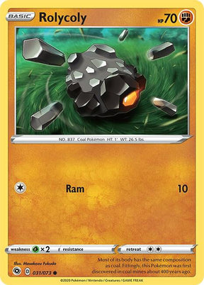 Rolycoly 031/073 | Champion's Path | Pokémon TCG