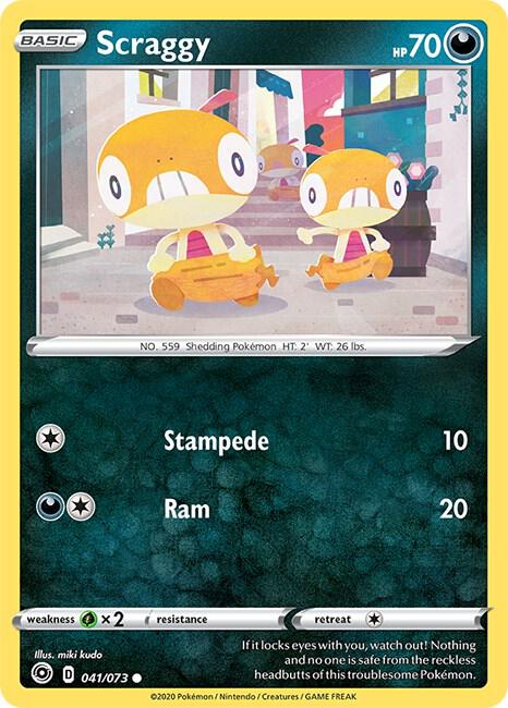 Scraggy 041/073 | Champion's Path | Pokémon TCG