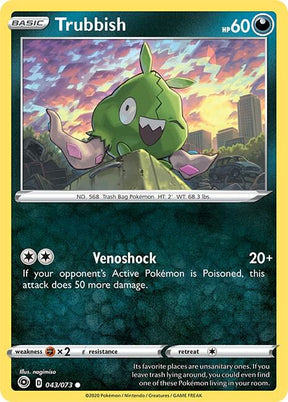 Trubbish 043/073 | Champion's Path | Pokémon TCG
