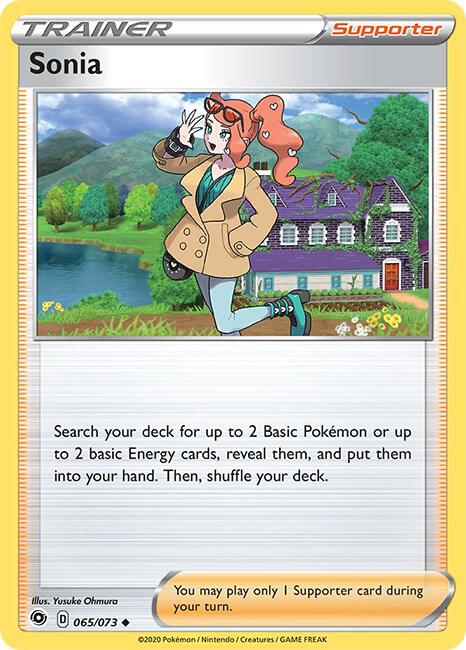Sonia 065/073 | Champion's Path | Pokémon TCG